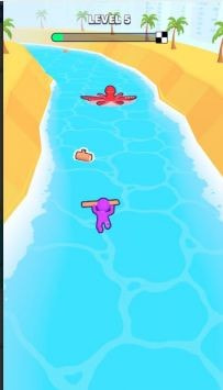 游泳躲鲨鱼SharkySwim0