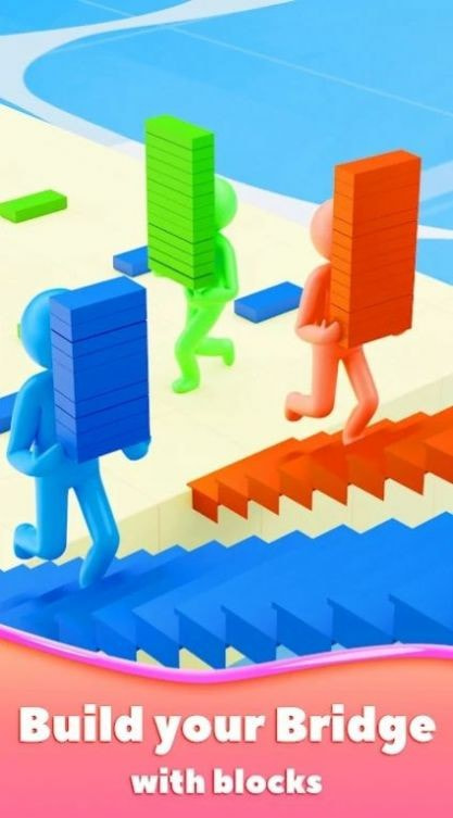 建造桥梁比赛(Bridge Race Game)0