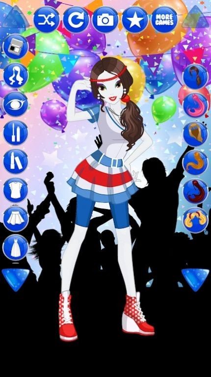 啦啦队队长打扮（Cheerleader Dress Up）3